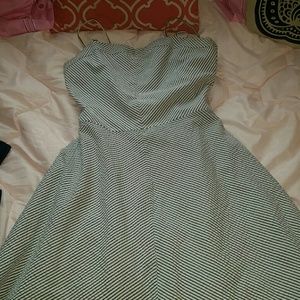 A striped dress